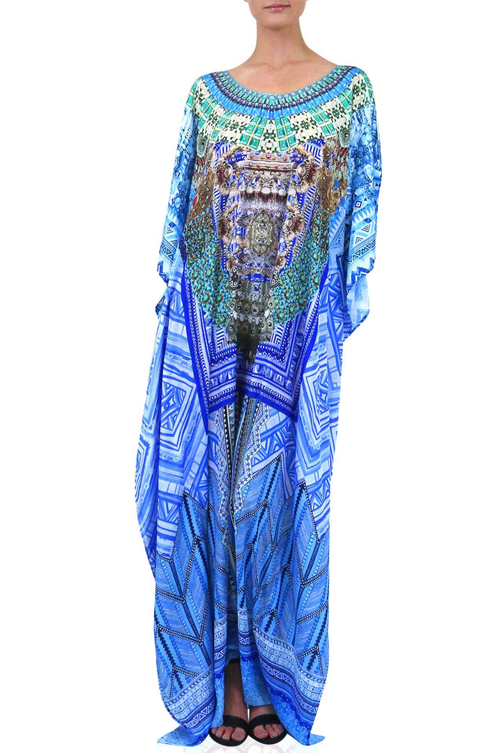 sheer caftan,  caftan luxury, Colors of Fashion, long sleeve kaftans,