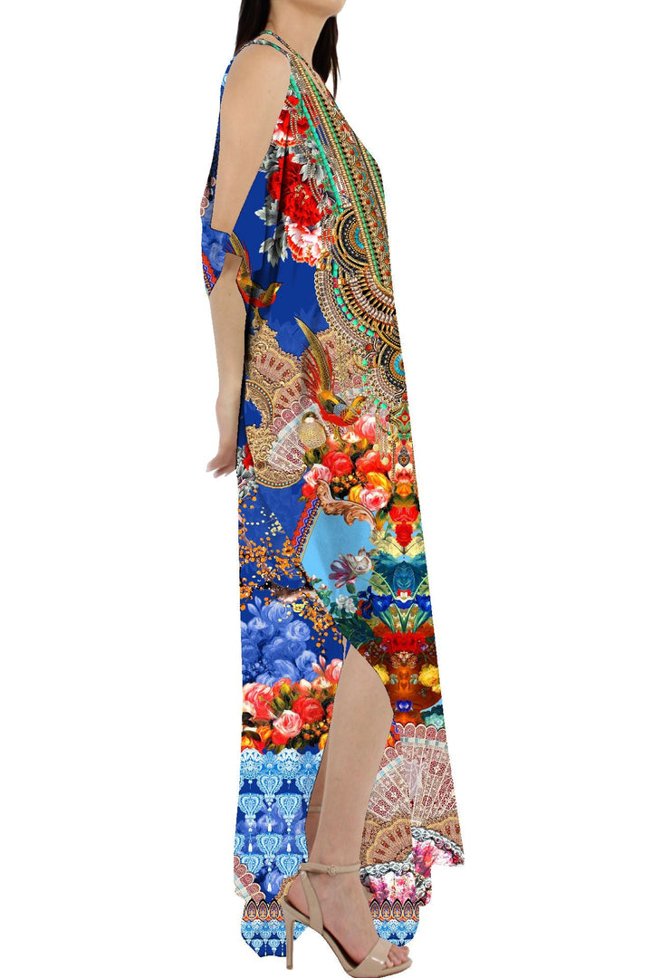 dressy caftans, caftan dresses for ladies, kaftan clothing, Colors of Fashion,