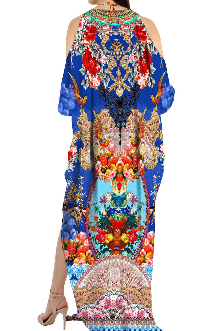 kaftan evening dress, Colors of Fashion, formal caftan dress, sequin kaftan dress,