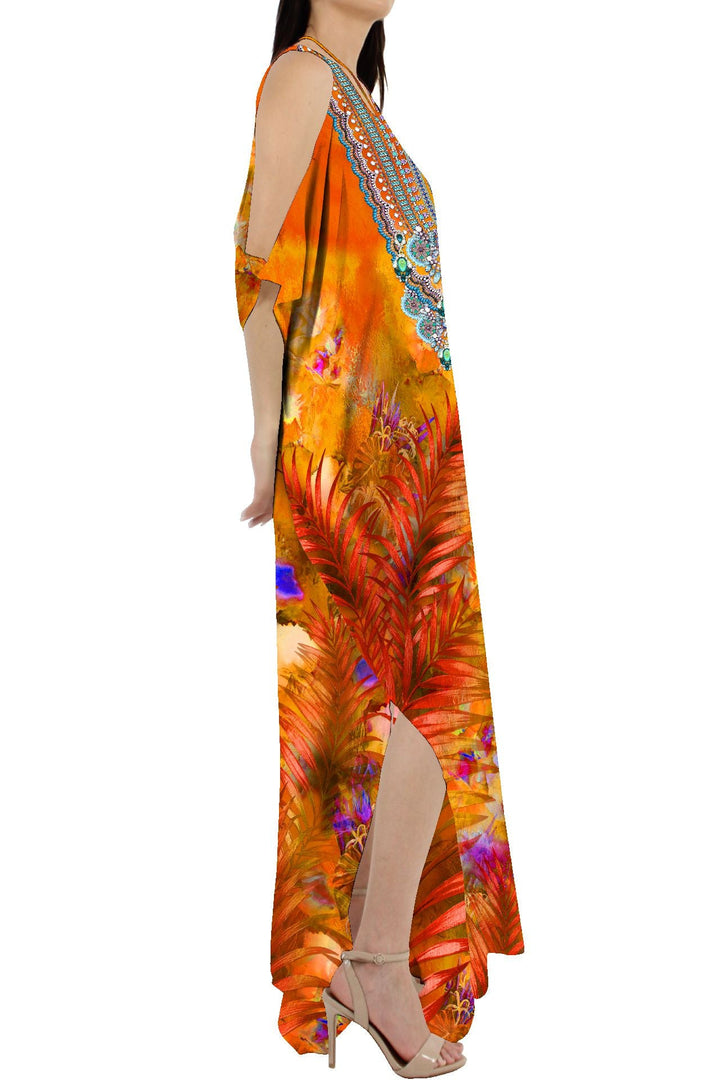 Colors of Fashion, womens caftans, ladies kaftan dress, kaftan dress women, caftan sequin,
