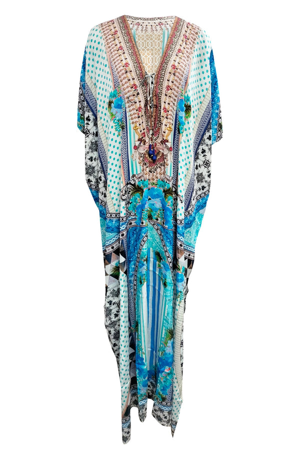 Floor Length Long Kaftan Dress