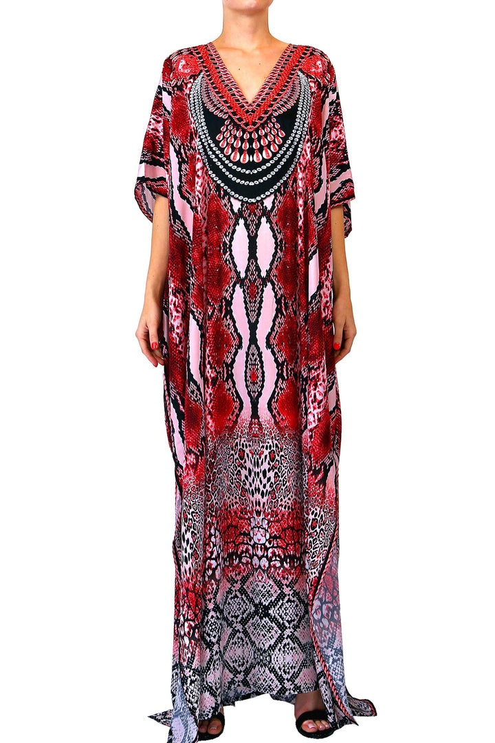 summer kaftan dresses, Colors of Fashion, dress caftan, boho kaftan,