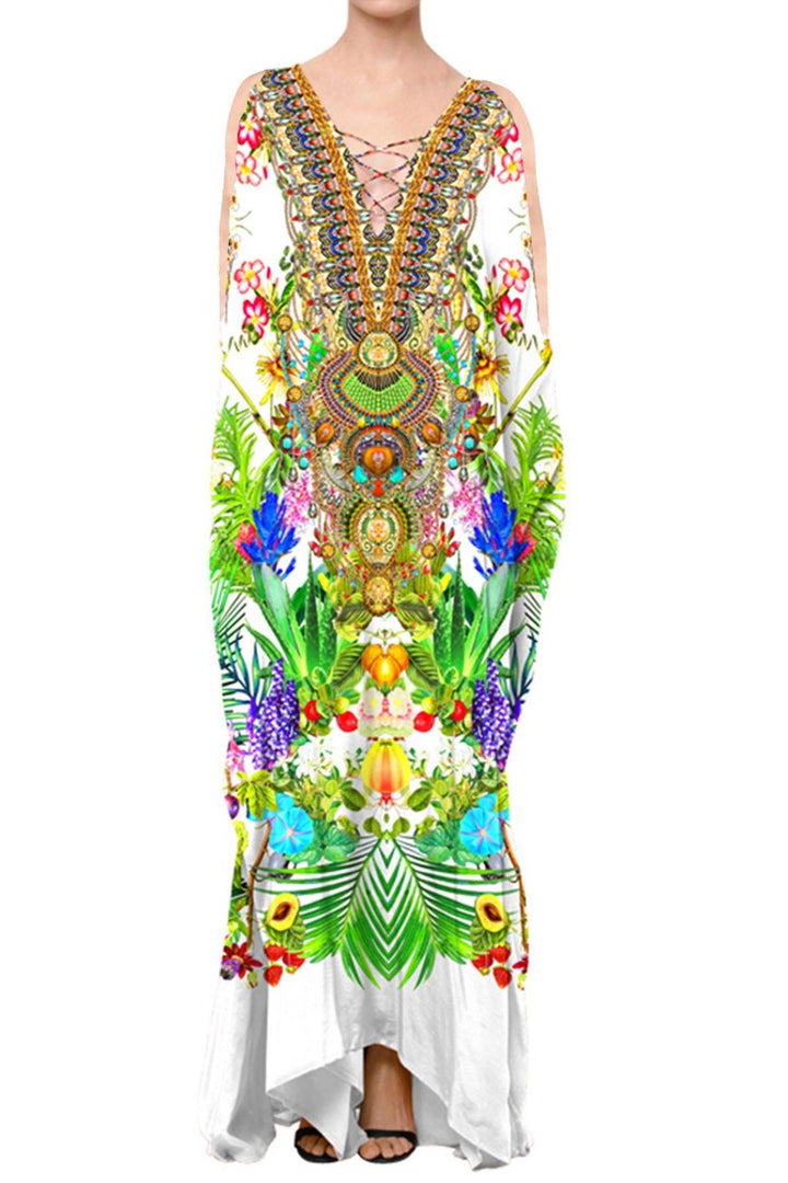 womens caftan dresses, luxury kaftan dresses, ladies caftans, Colors of Fashion,