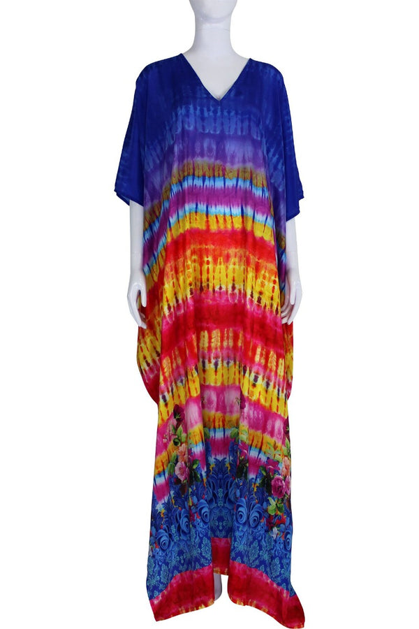 summer caftan, silk kaftan, Colors of Fashion, long caftan, silk caftans,