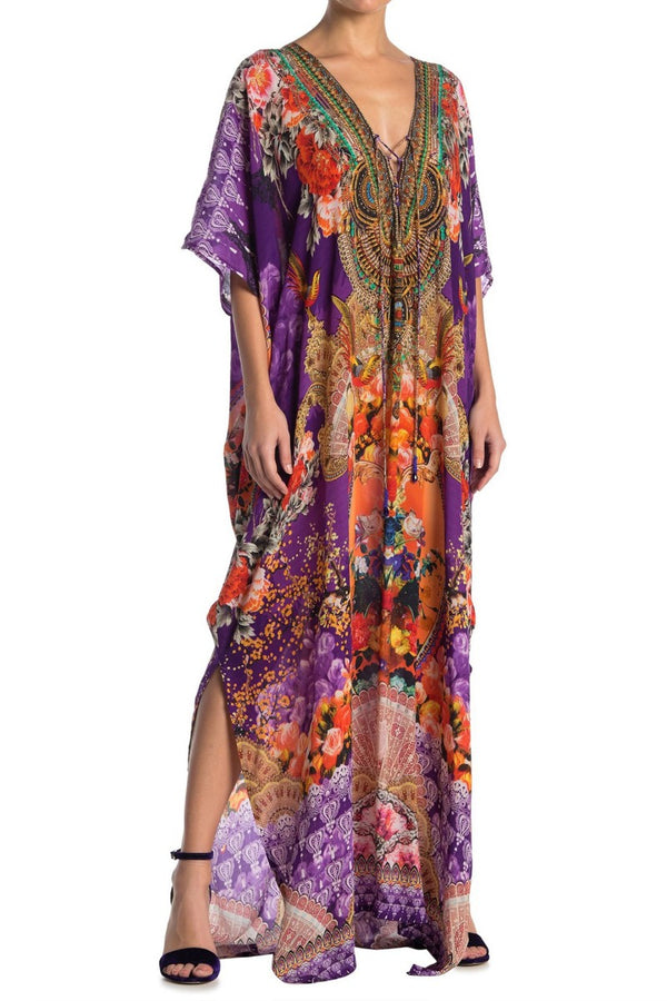 caftan dresses for ladies, kaftan clothing, Colors of Fashion, long sleeve caftan,